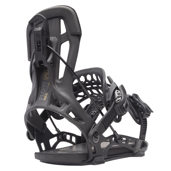 Flow NX2 Carbon Fusion Snowboard Bindings 2024 Graphite