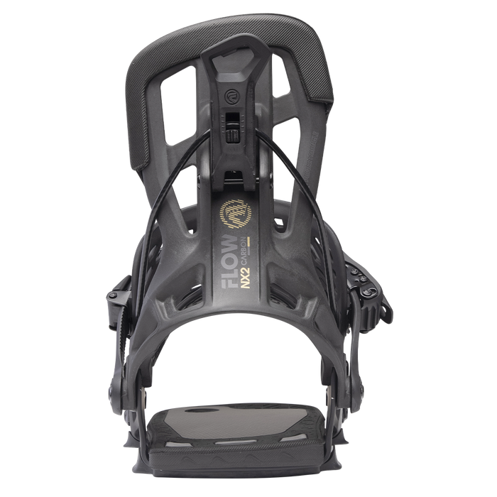 Flow NX2 Carbon Fusion Snowboard Bindings 2024 Graphite