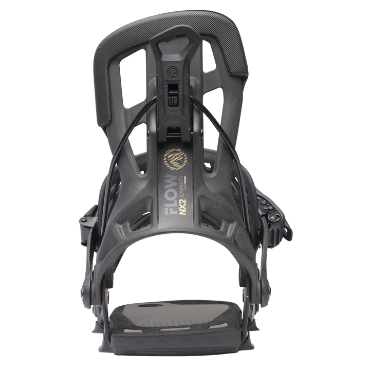 Flow NX2 Carbon Fusion Snowboard Bindings 2024 Graphite