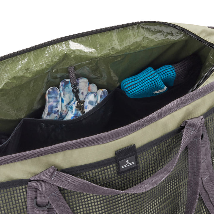 evo XL Utility 95L Tote Olive