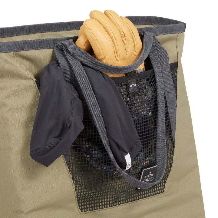 evo M Utility 50L Tote Olive