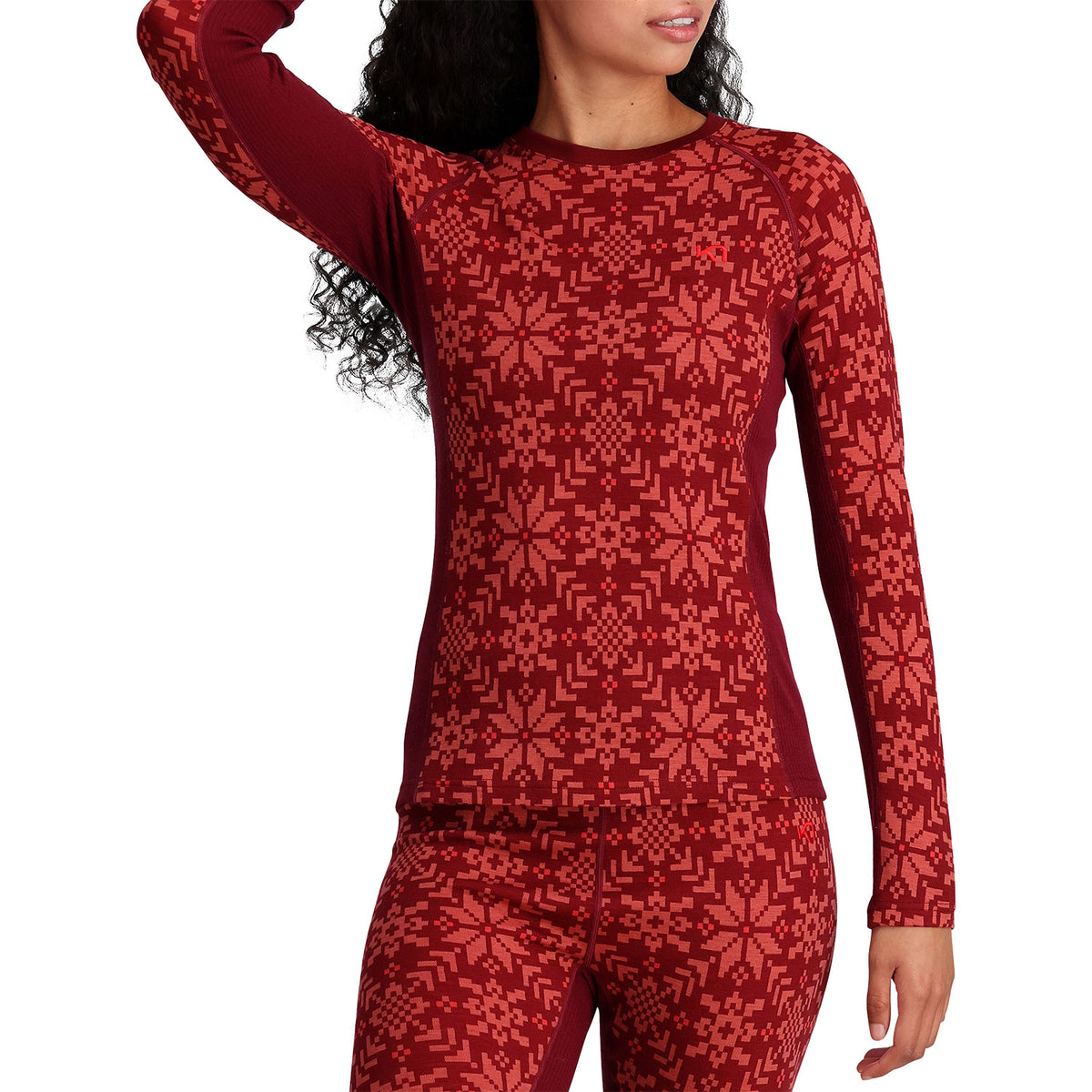 Kari Traa Edith Long Sleeve Top - Women's Rouge