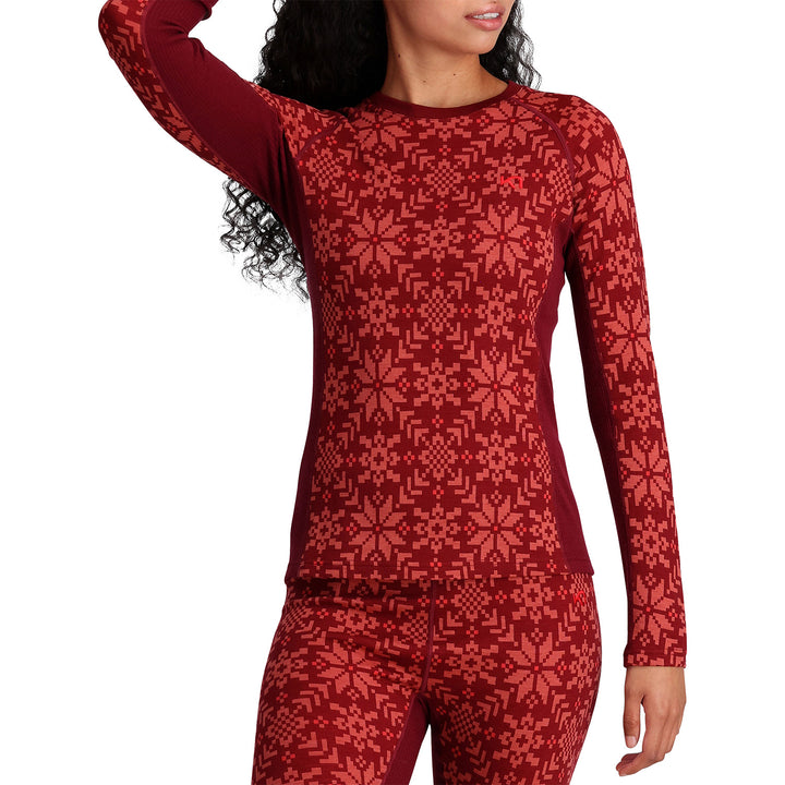 Kari Traa Edith Long Sleeve Top - Women's Rouge