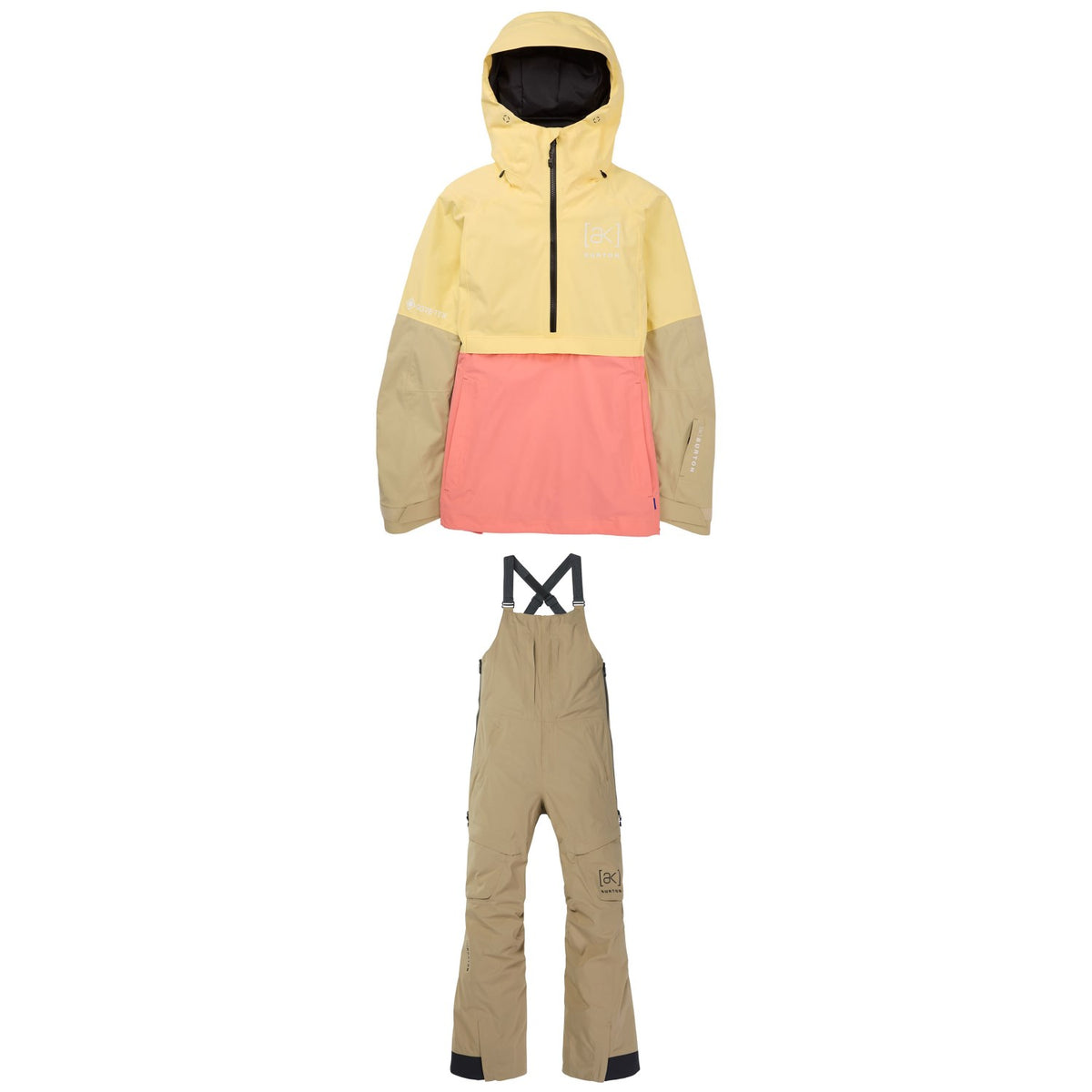 Burton AK 2L GORE-TEX Kimmy Anorak - Women's + Burton AK 2L GORE-TEX Kimmy Bib Pants - Women's