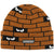 Corduroy Bricks Beanie Rust