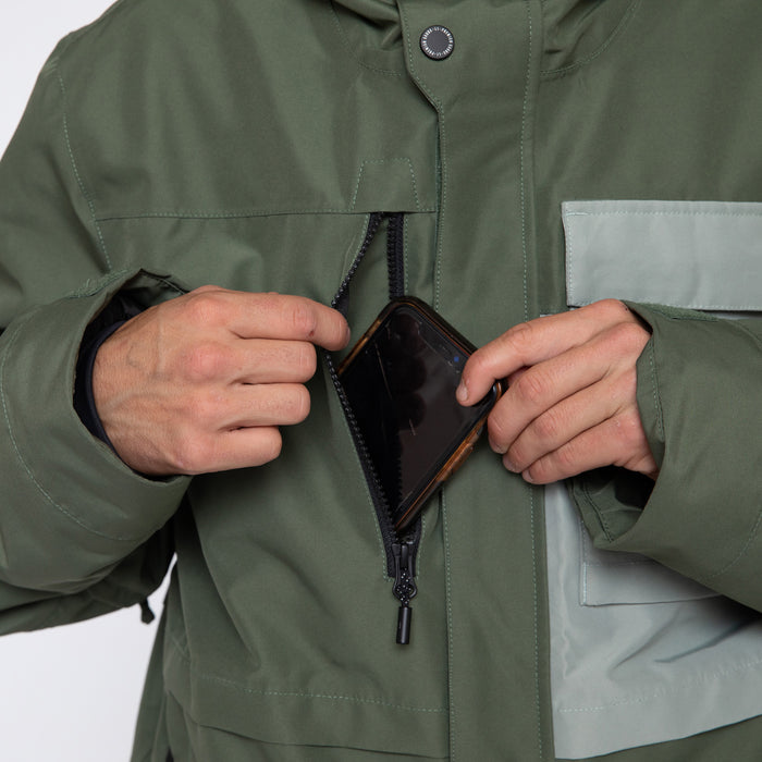 L1 Rankin Jacket - Men's Shadow/Thyme