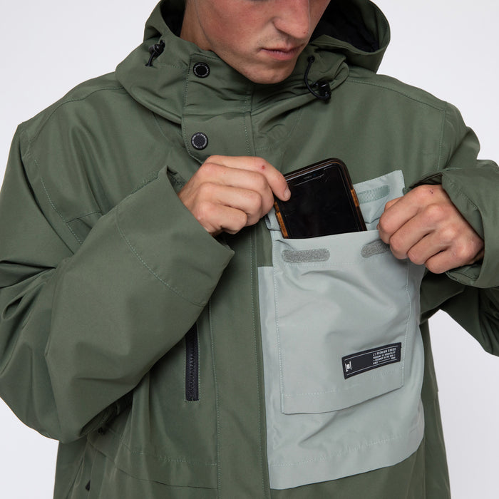 L1 Rankin Jacket - Men's Shadow/Thyme