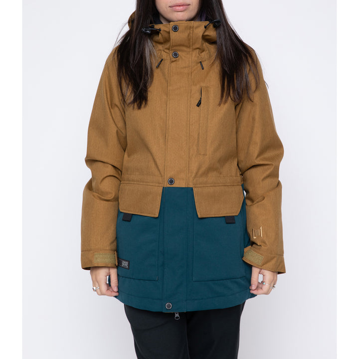 L1 Anwen Jacket - Women's Dull Gold/Abyss