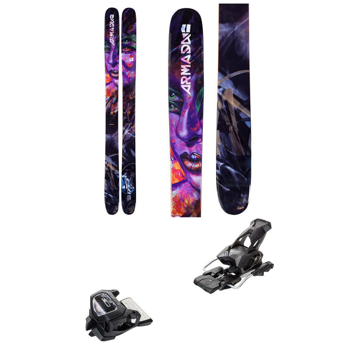 Armada ARV 116 JJ Skis + Tyrolia Attack 13 Bindings 2018