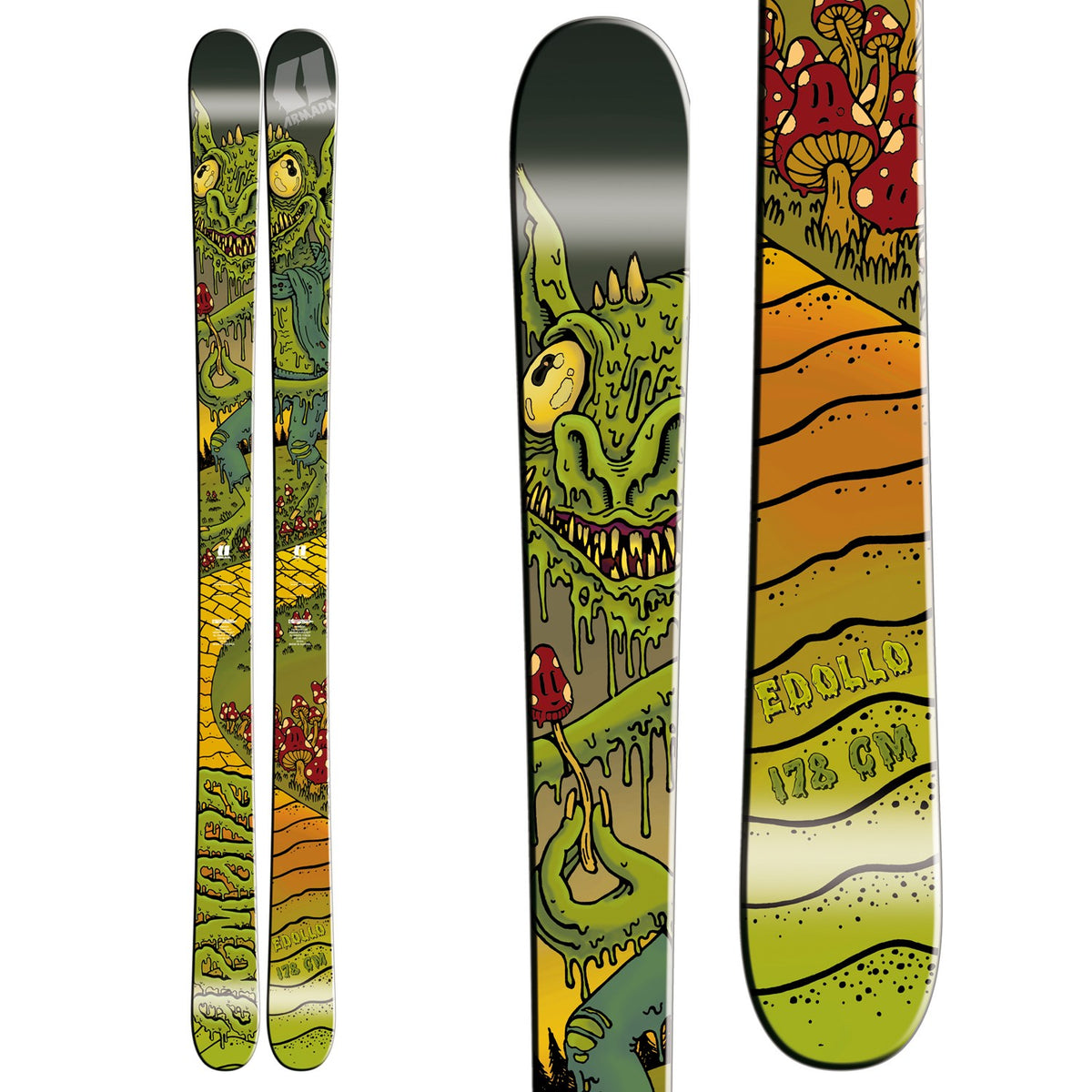 Armada Edollo Skis + Tyrolia Attack 11 Bindings 2017