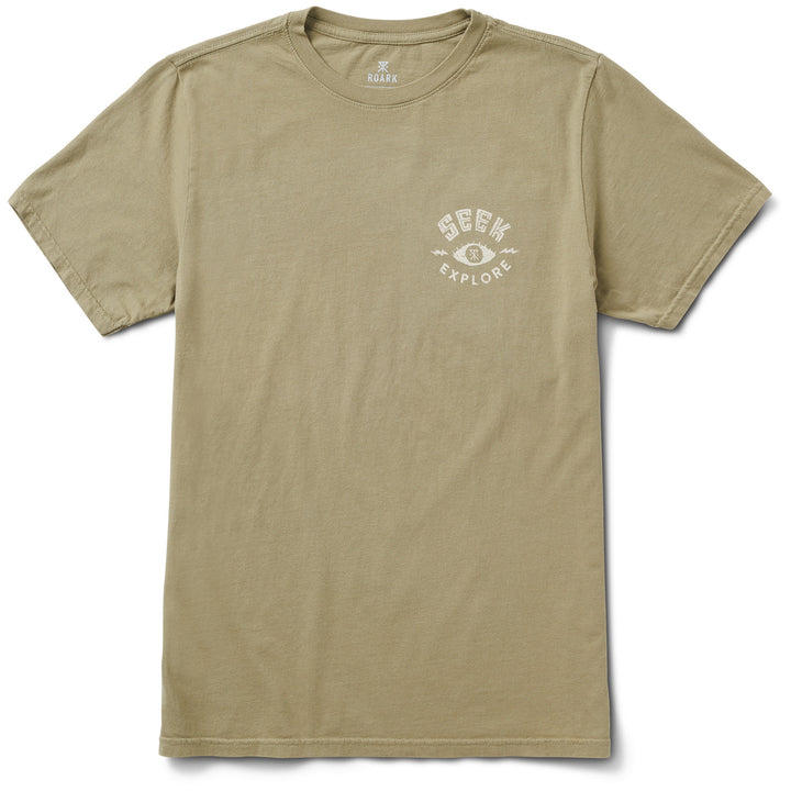 Roark Seek and Explore T-Shirt - Men's Dusty Green