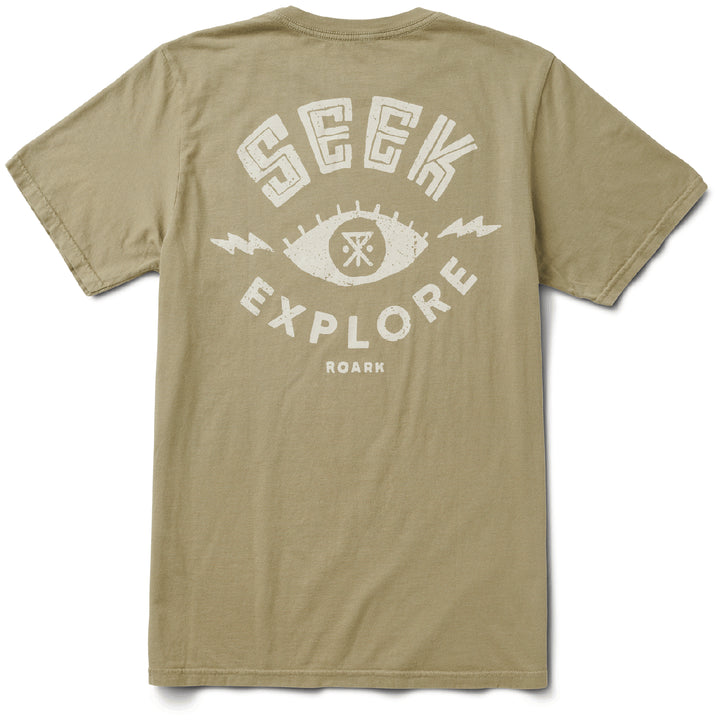 Roark Seek and Explore T-Shirt - Men's Dusty Green