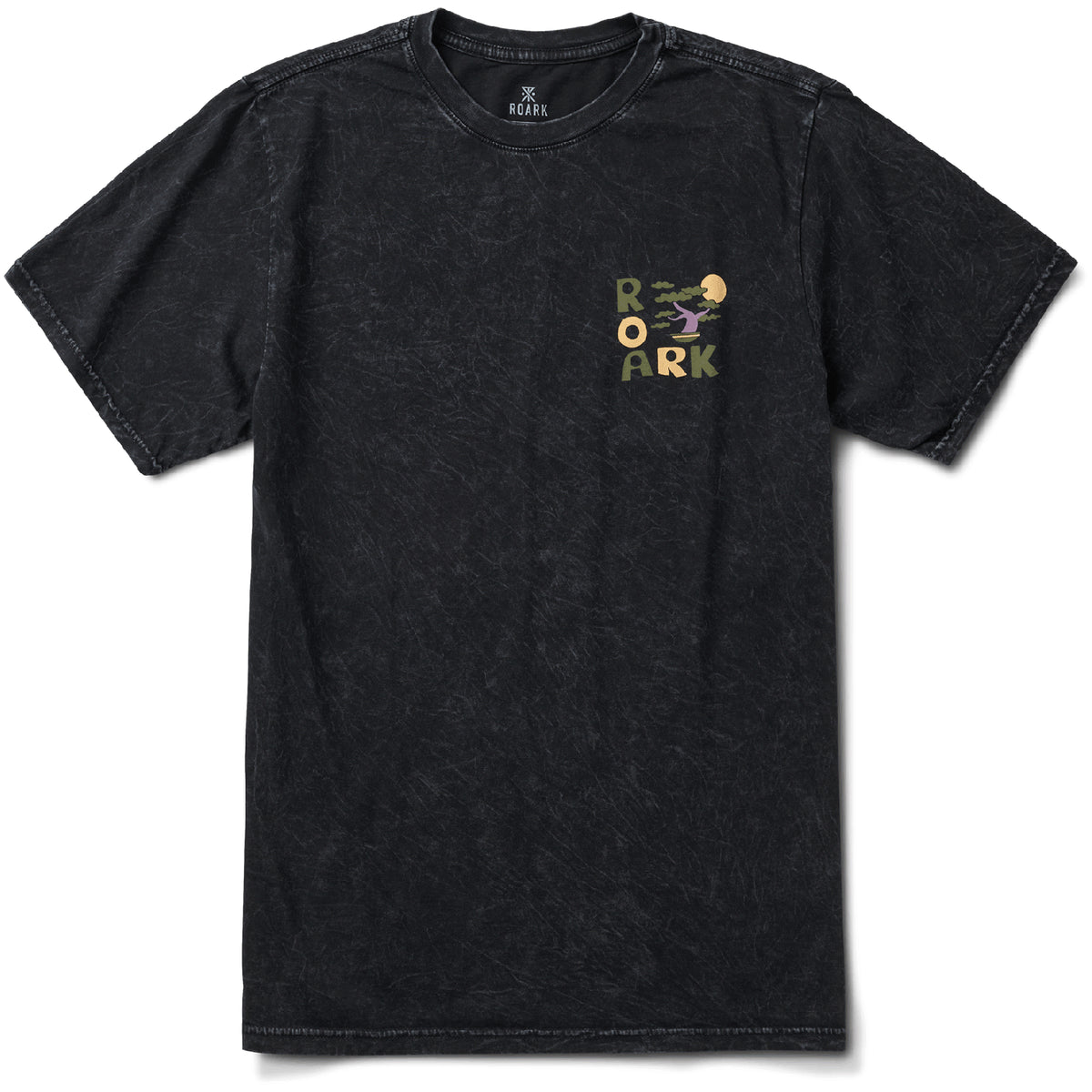 Roark Bike Path T-Shirt - Men's Black