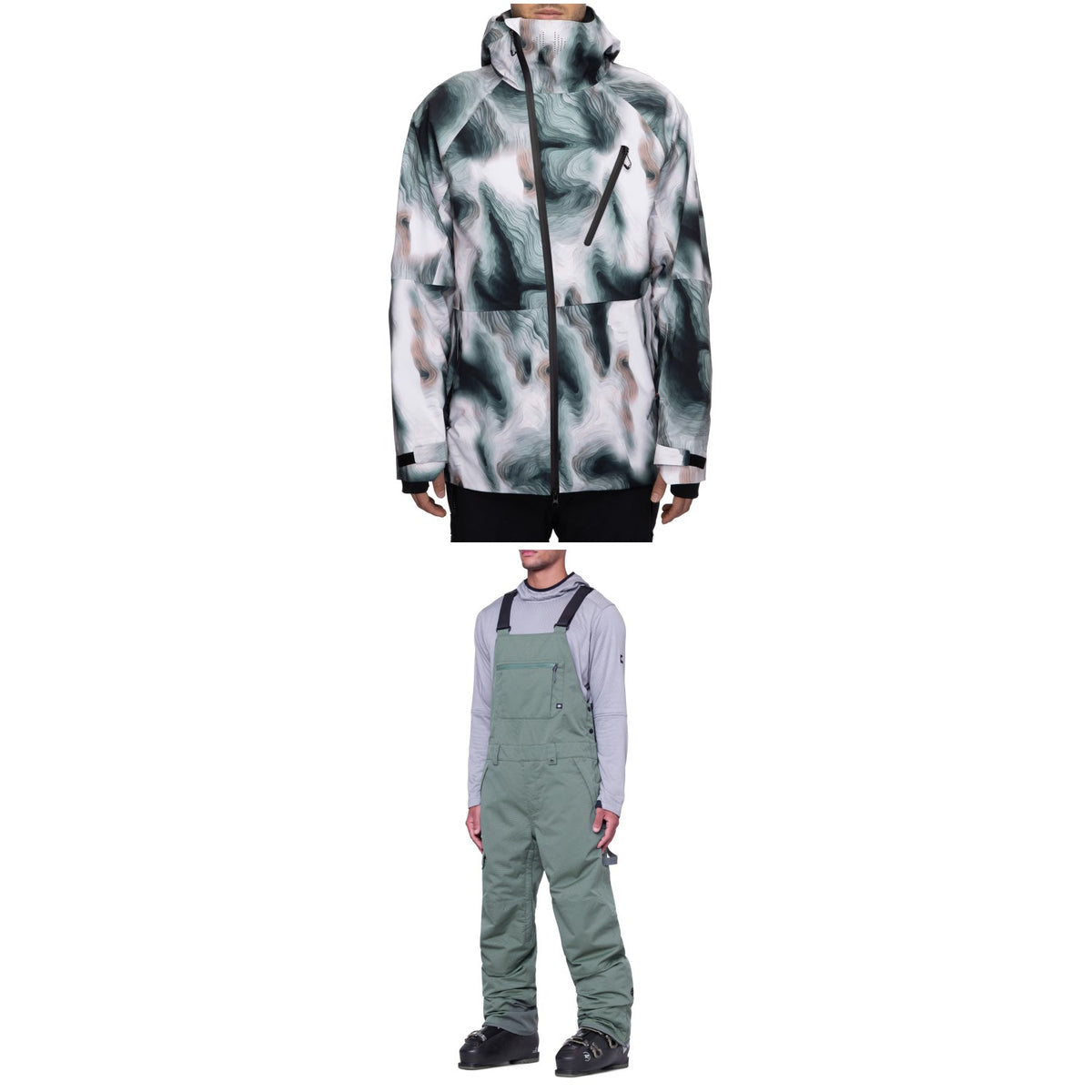 686 Hydra Thermagraph Jacket + Hot Lap Insulated Bibs 2024