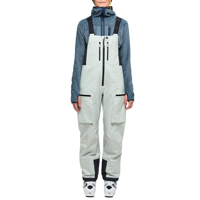 Haglöfs Vassi Gore-Tex Pro Bibs - Women's Stone Grey