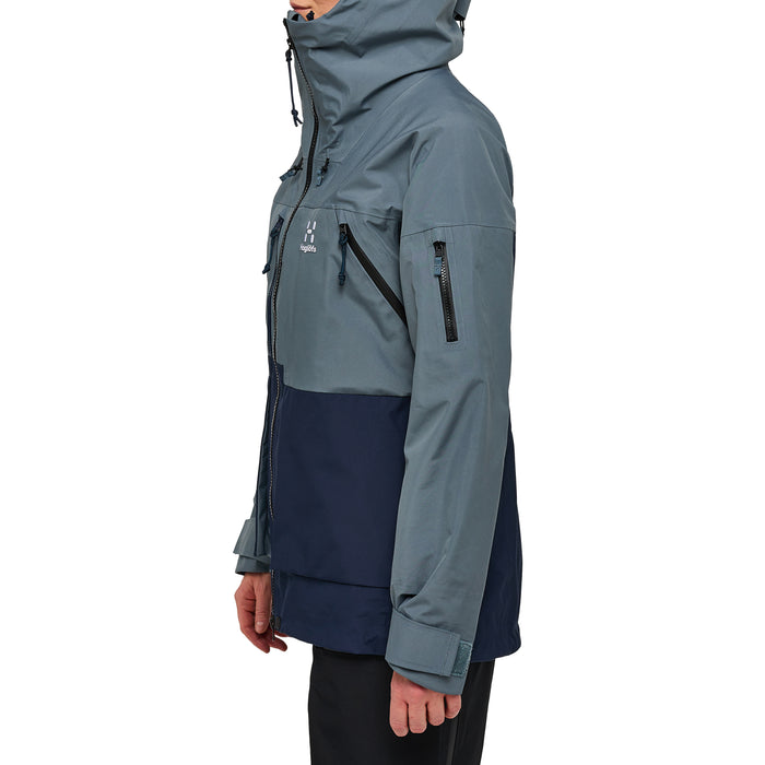 Haglöfs Vassi Gore-Tex Jacket - Women's Steel Blue/Tarn Blue