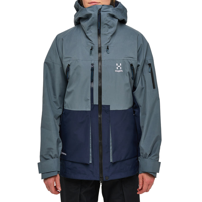 Haglöfs Vassi Gore-Tex Jacket - Women's Steel Blue/Tarn Blue