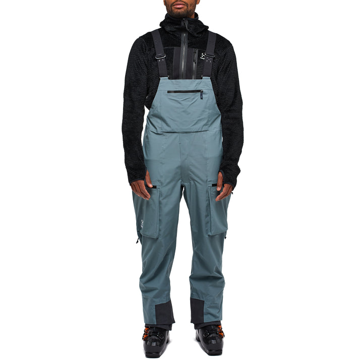 Haglöfs Vassi GORE-TEX Pro Bibs - Men's Steel Blue