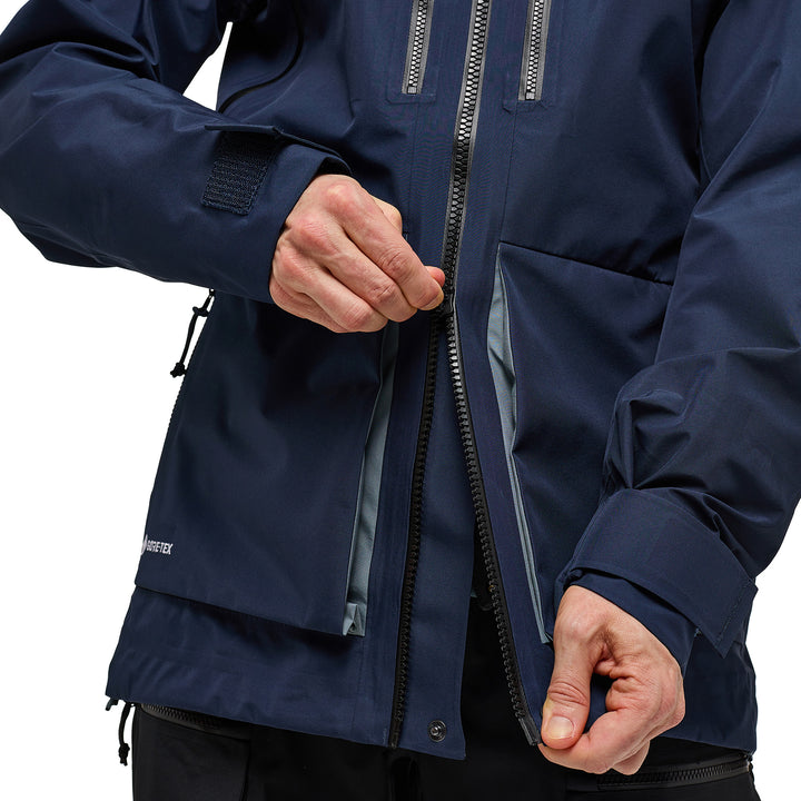 Haglöfs Vassi GORE-TEX Jacket - Men's Tarn Blue/Steel Blue