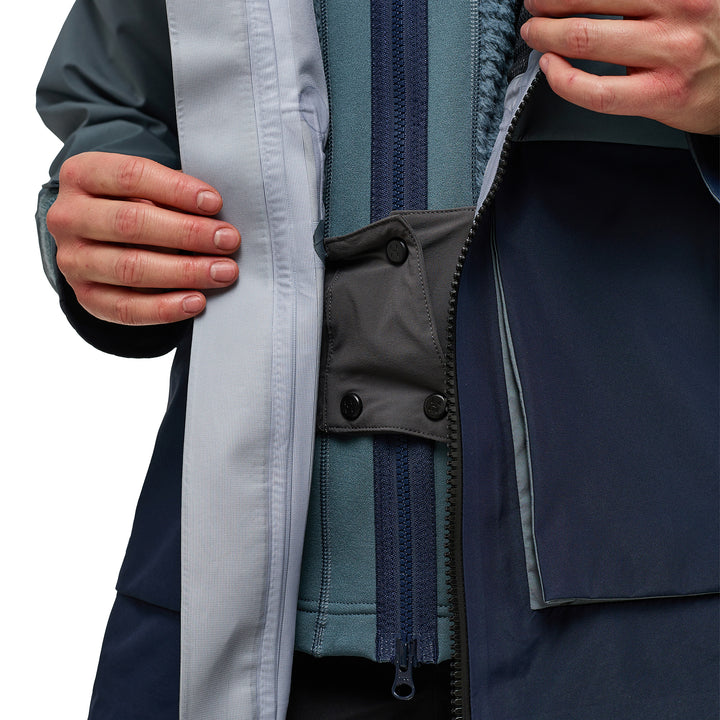 Haglöfs Vassi Gore-Tex Jacket - Women's Steel Blue/Tarn Blue