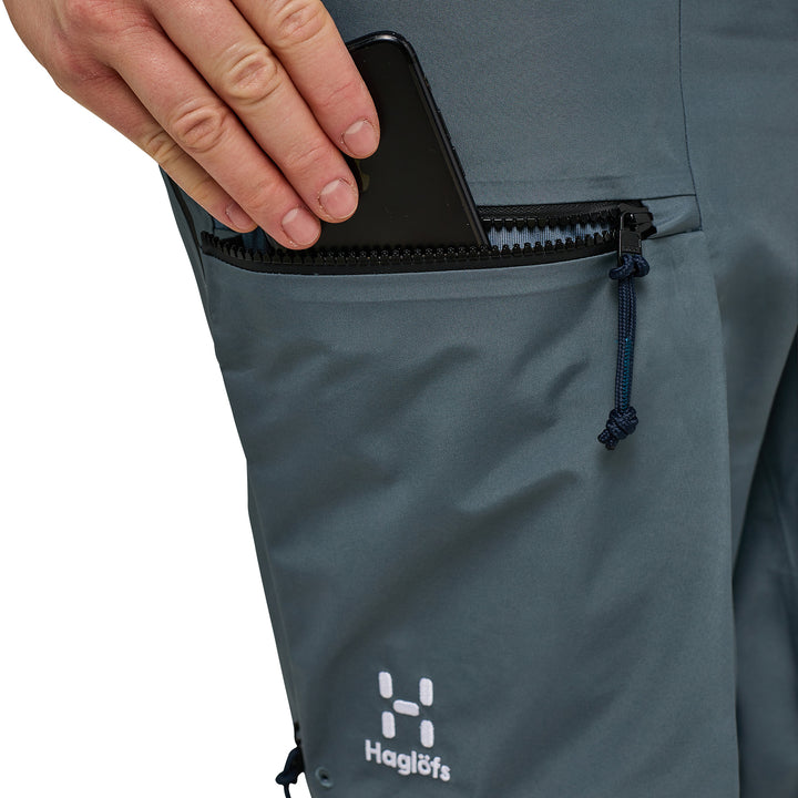 Haglöfs Vassi Gore-Tex Pants - Women's Steel Blue
