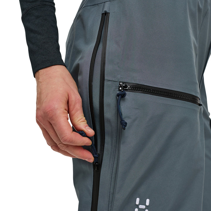 Haglöfs Vassi Gore-Tex Pants - Women's Steel Blue