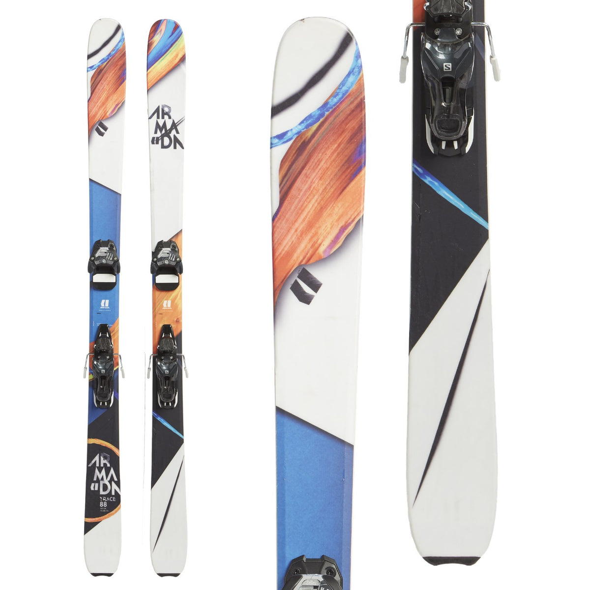 Armada Trace 88 Skis + Salomon Warden 13 Demo Bindings - Women's 2018