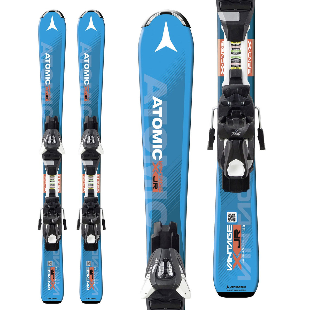 Atomic Vantage Jr. Skis + C5 Bindings - Toddlers' 2018