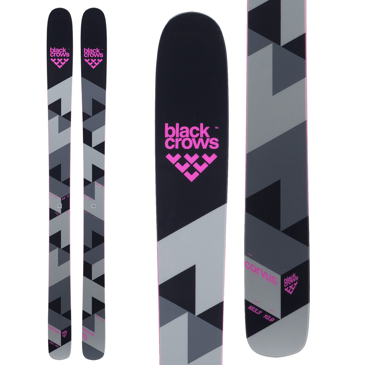 Black Crows Corvus Skis + Tyrolia Attack 13 Bindings 2017