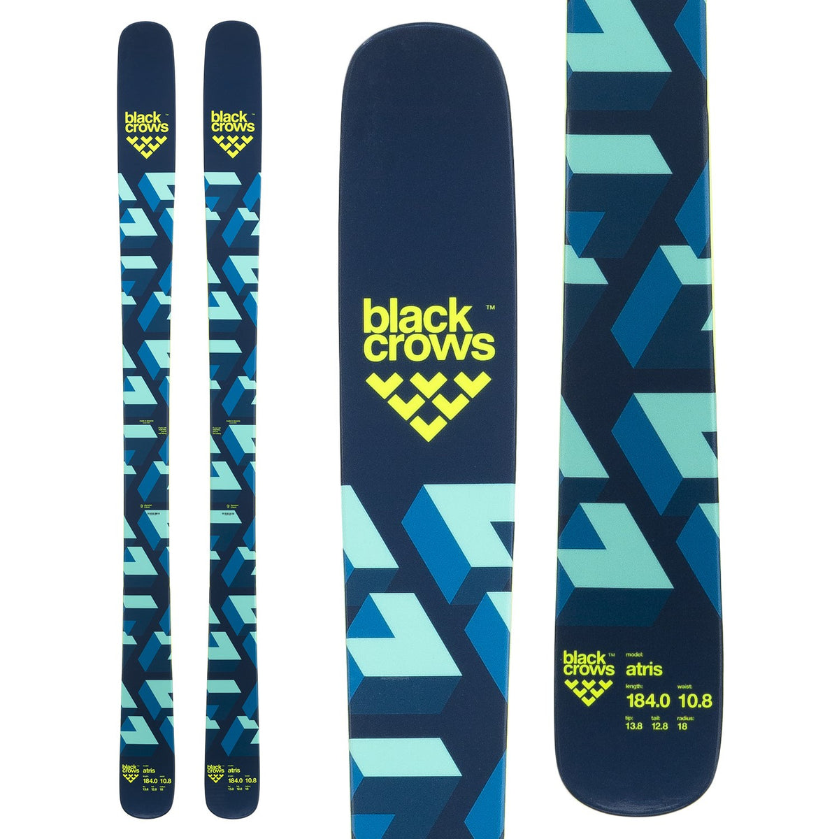 Black Crows Atris Skis + Tyrolia Attack 13 Ski Bindings 2017