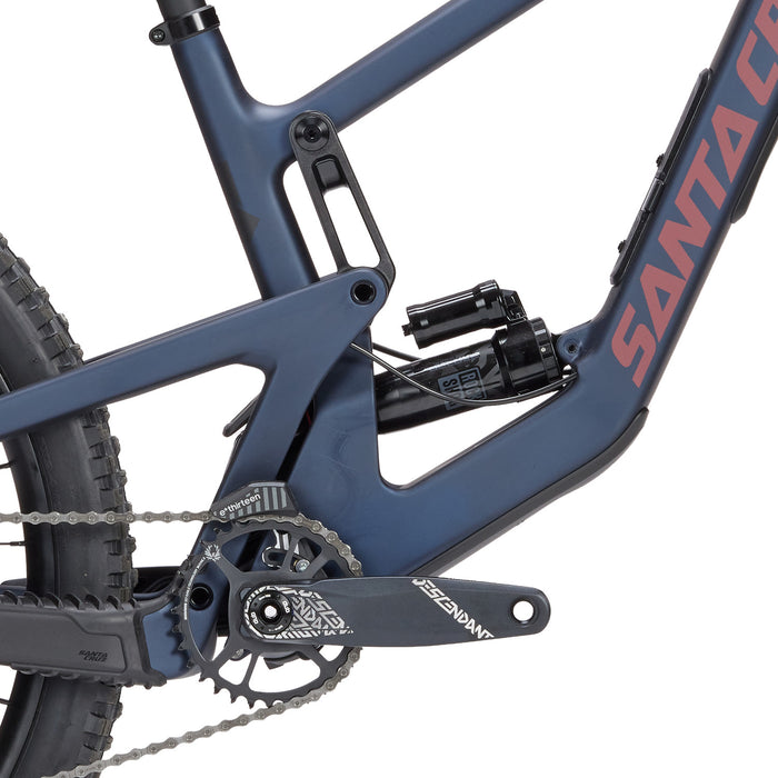 Santa Cruz Nomad 6 C R Complete Mountain Bike 2024 Matte Liquid Blue