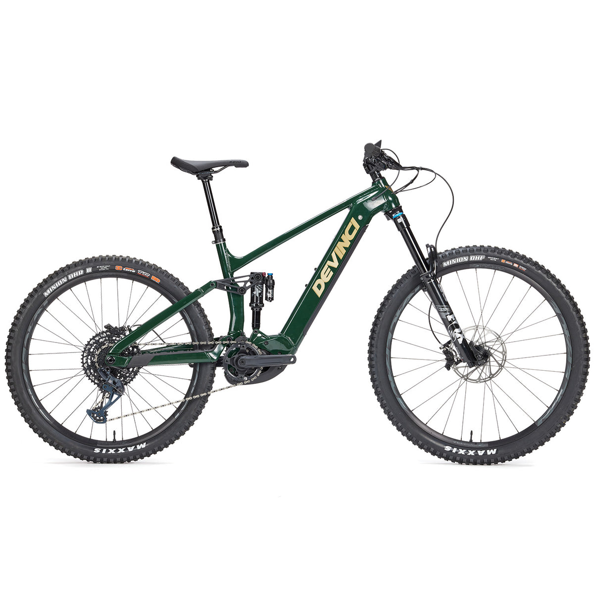 Devinci eTroy GX 12s E-Mountain Bike 2023 Green