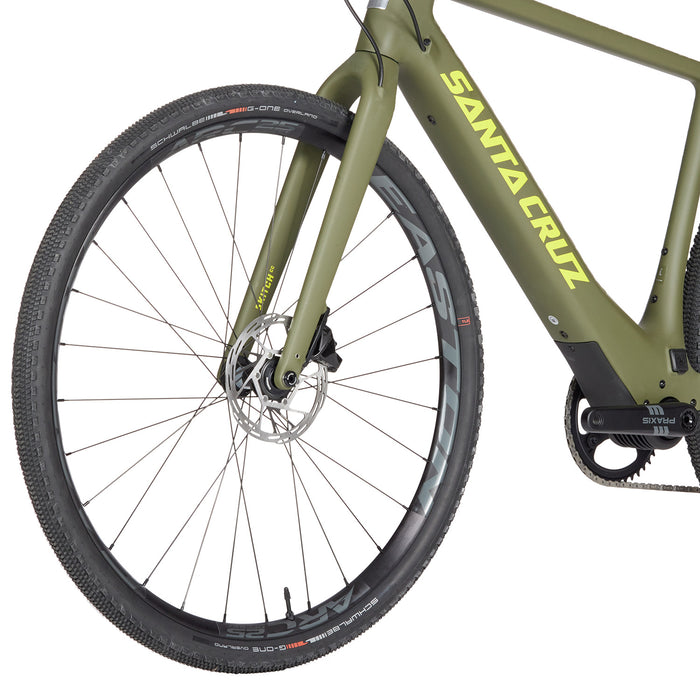 Santa Cruz Skitch CC Apex 700C Complete eBike 2024 Matte Olive Green