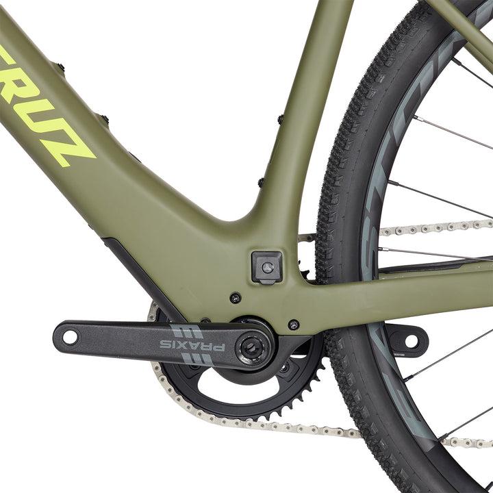 Santa Cruz Skitch CC Apex 700C Complete eBike 2024 Matte Olive Green