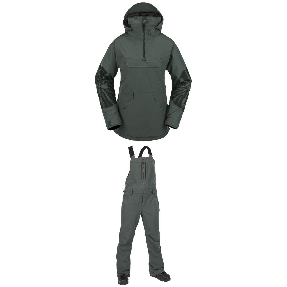 Volcom Fern Insulated GORE-TEX Pullover + Swift Bibs - Women's 2024