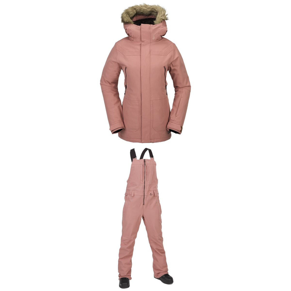 Volcom Shadow Insulated Jacket + Swift Bibs - Women's 2024