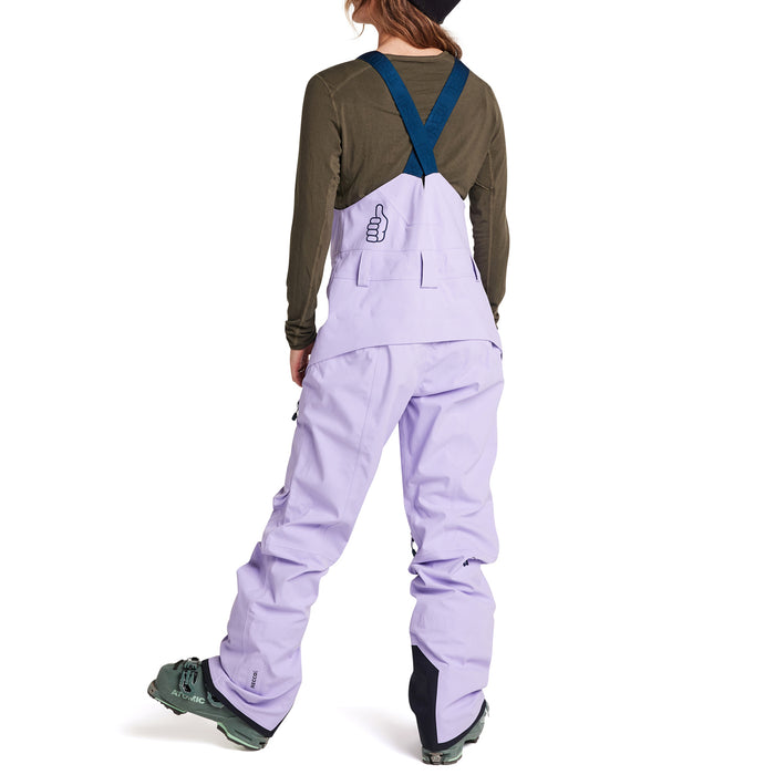 Trew Gear Chariot 3L Primo Short Bibs - Women's Light Purps
