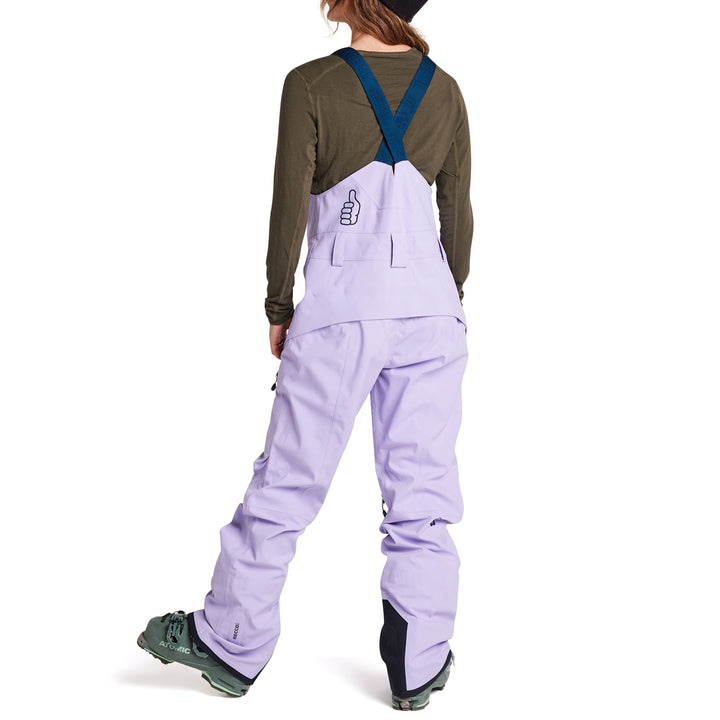 Trew Gear Chariot 3L Primo Short Bibs - Women's Light Purps