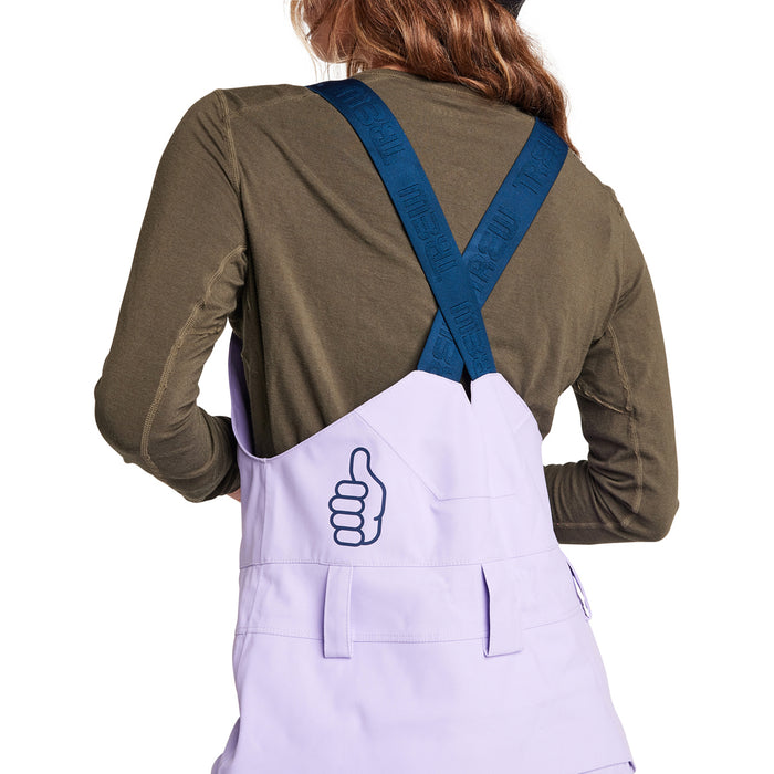 Trew Gear Chariot 3L Primo Short Bibs - Women's Light Purps