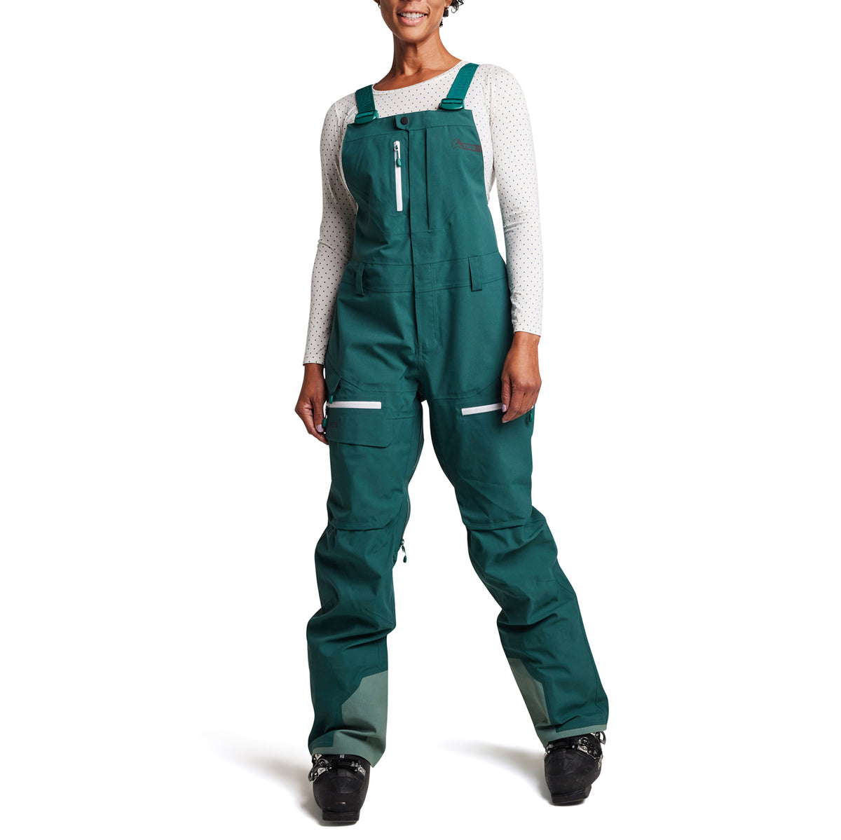 Trew Gear Chariot 3L Primo Tall Bibs - Women's Dark Evergreen