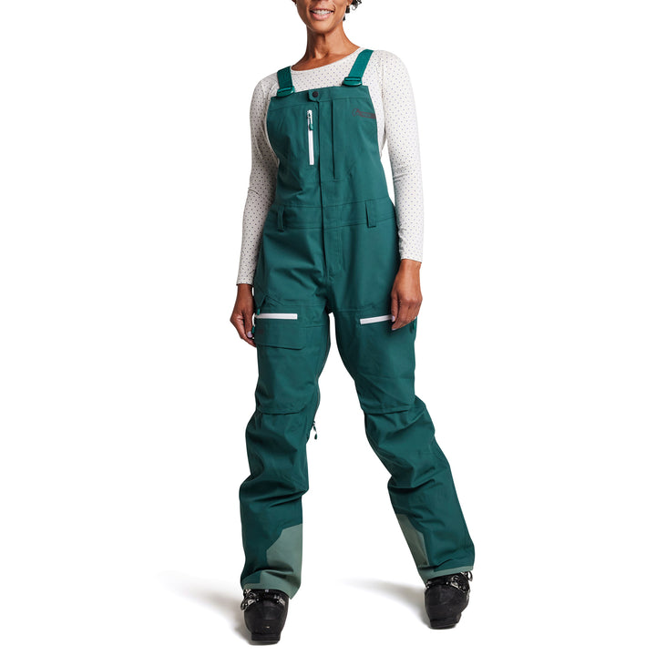 Trew Gear Chariot 3L Primo Tall Bibs - Women's Dark Evergreen