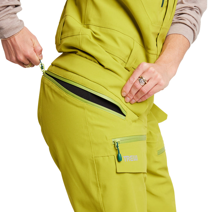 Trew Gear Chariot 3L Primo Tall Bibs - Women's Poached Pear