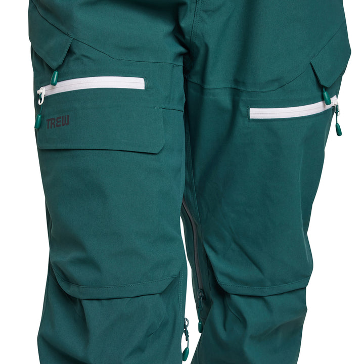 Trew Gear Chariot 3L Primo Tall Bibs - Women's Dark Evergreen