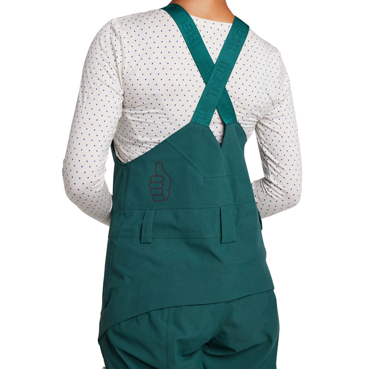 Trew Gear Chariot 3L Primo Tall Bibs - Women's Dark Evergreen