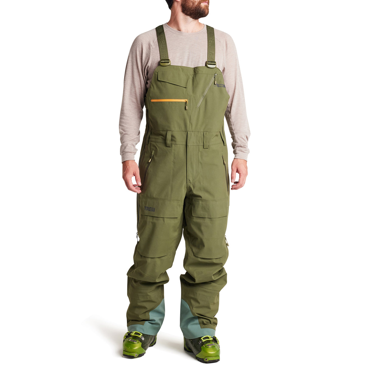 Trew Gear Trewth Primo 3L Bibs - Men's New Cypress