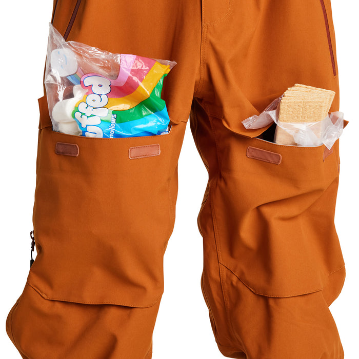 Trew Gear Trewth Primo 3L Short Bibs - Men's Ginger