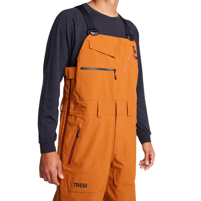 Trew Gear Trewth Primo 3L Short Bibs - Men's Ginger
