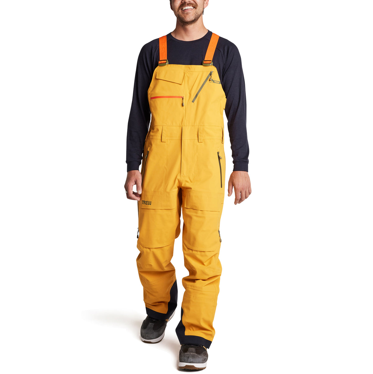 Trew Gear Trewth Primo 3L Tall Bibs - Men's Mellow Yellow