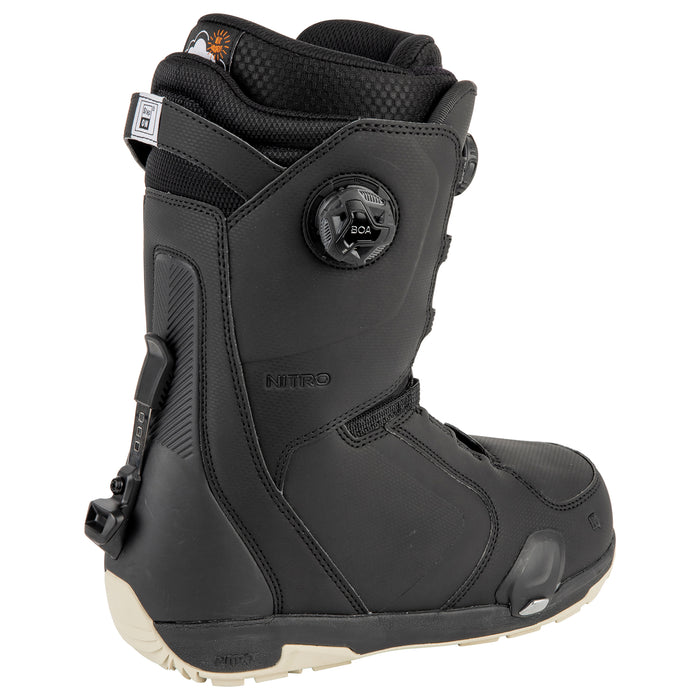 Nitro Darkseid Step On Boa Snowboard Boots 2024 Black