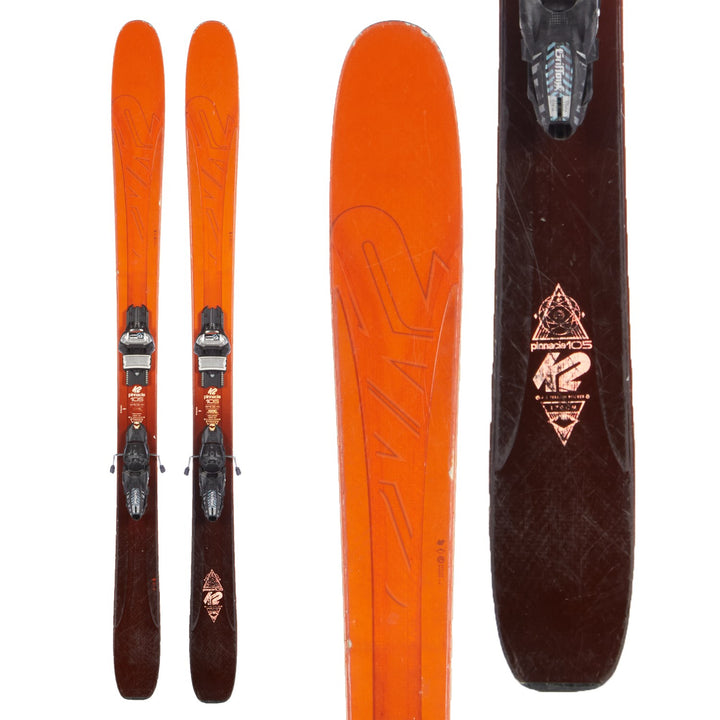 K2 Pinnacle 105 Skis + Marker Griffon 13 Bindings 2016